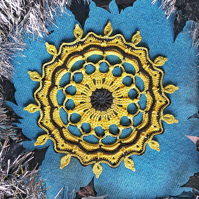 Doily Shattered sun