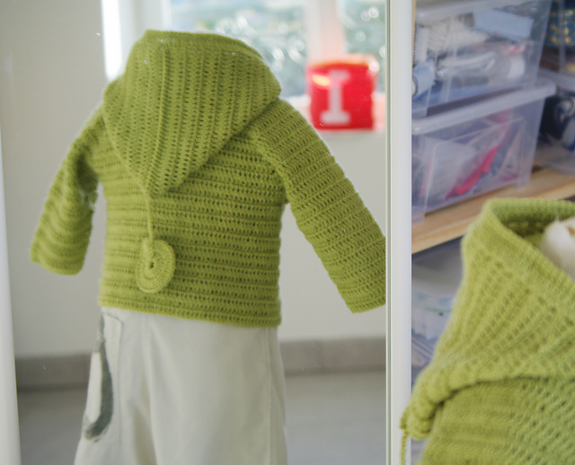 Baby hooded jacket