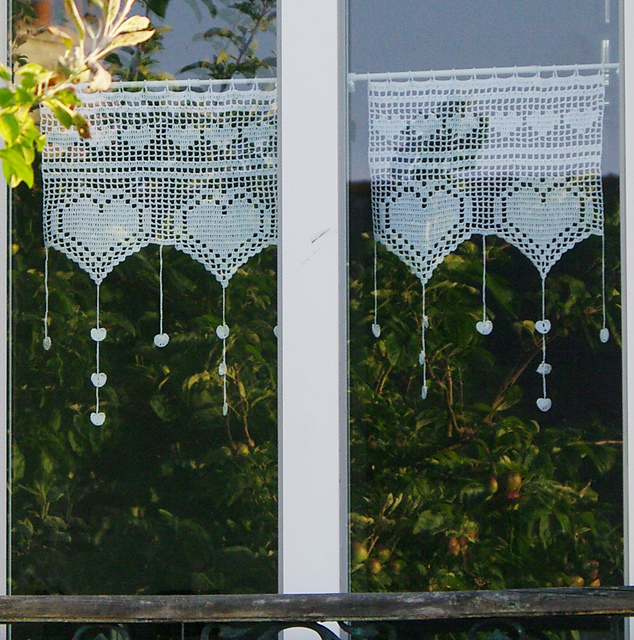 Hearts curtains