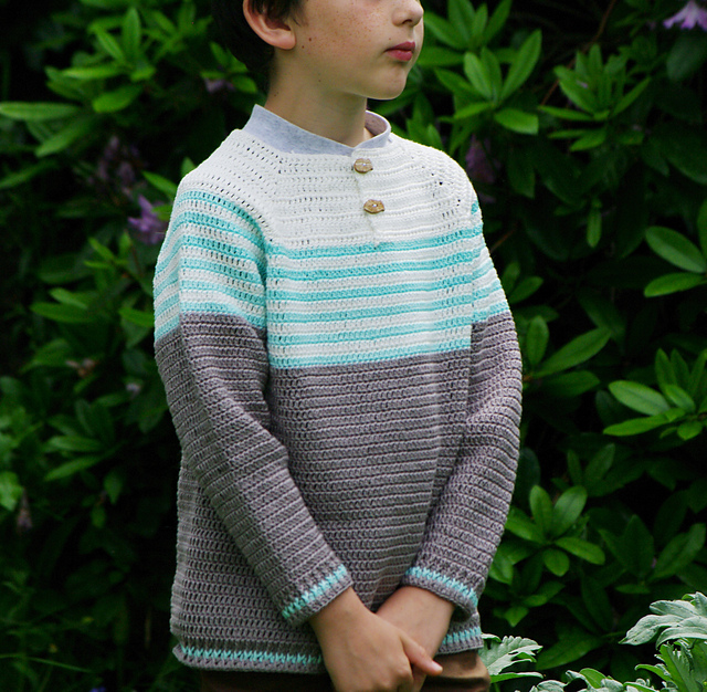 Striped sailor sweater