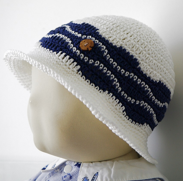 Mor Uhel baby sun hat