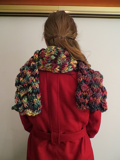 Braided Cable Scarf