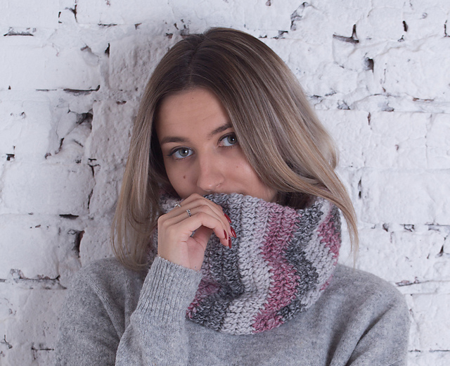 Ring-Row-Round Scarf