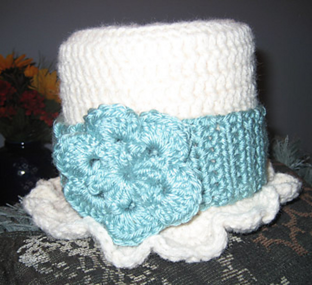 Flower Toilet Tissue Cover