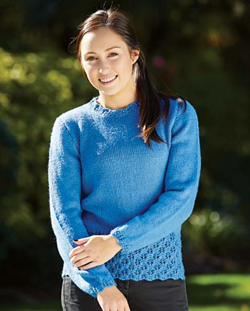 PT 8412 Ladies Flower Bud Jumper