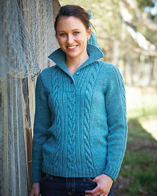 PT 8275 Ladies Cabled Jumper
