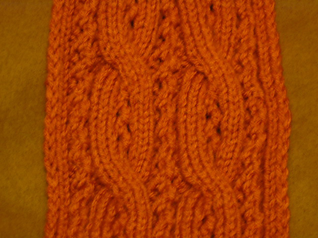 Irish Cable Scarf