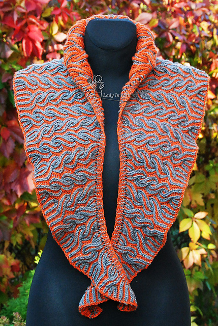 Flaming Shawl