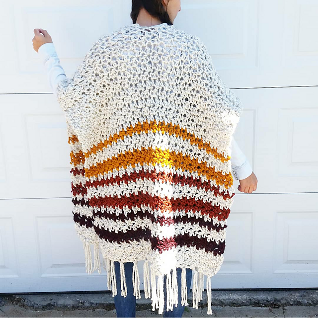 Colors Of The Wind Shawl