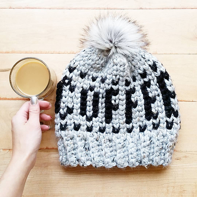 Crochet Coffee Beanie