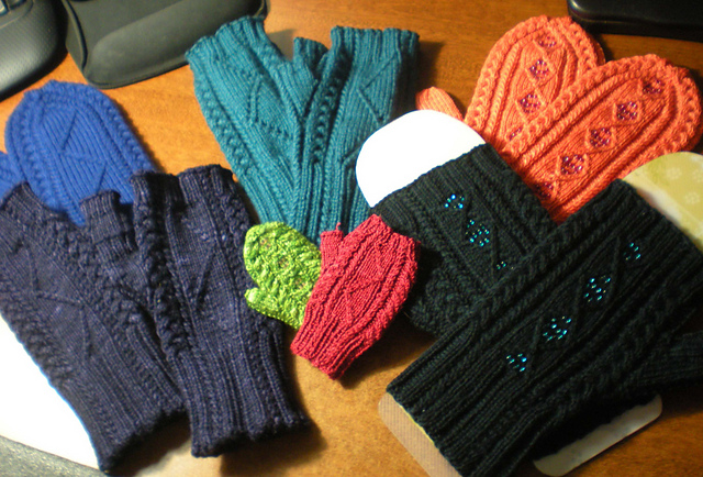 Cables & More Mittens