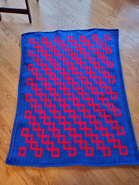 Pennant Afghan No. 696