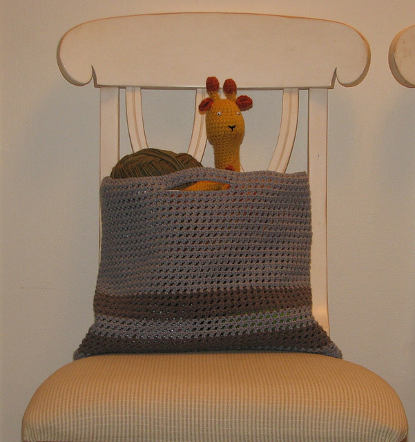 Youthful Striped Bag