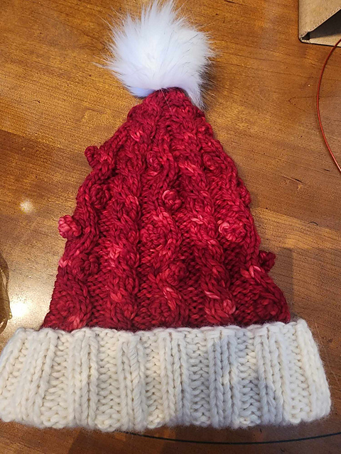 Santa's Knitty Naughty Hat