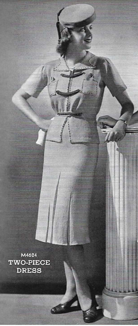 Two-Piece Dress M4624