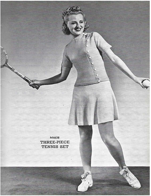 Three-Piece Tennis Set M4638