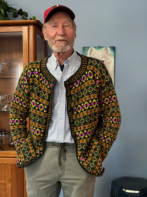 Hunterdon Fair Isle Inspired Jacket