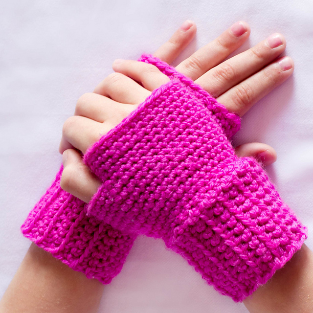 Basic Fingerless Gloves