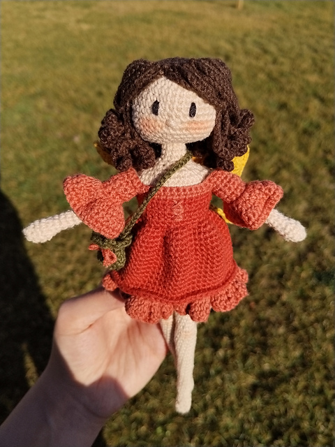 Fairy Feriha Crochet Doll