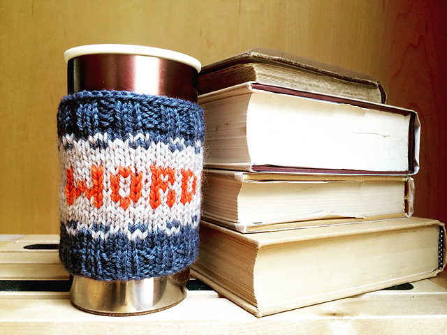 WORD NERD drink sleeve
