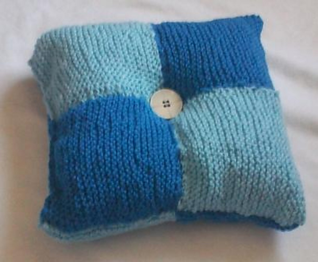 Knit Square Pillow