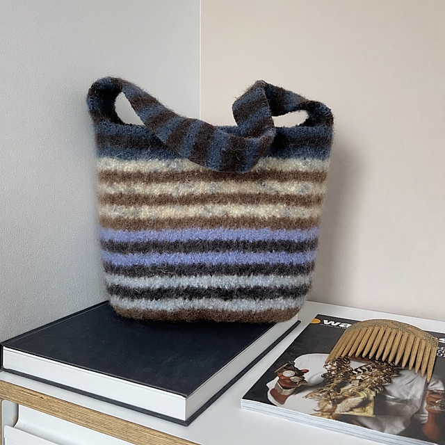 JOSH - Knitted Felted Bag