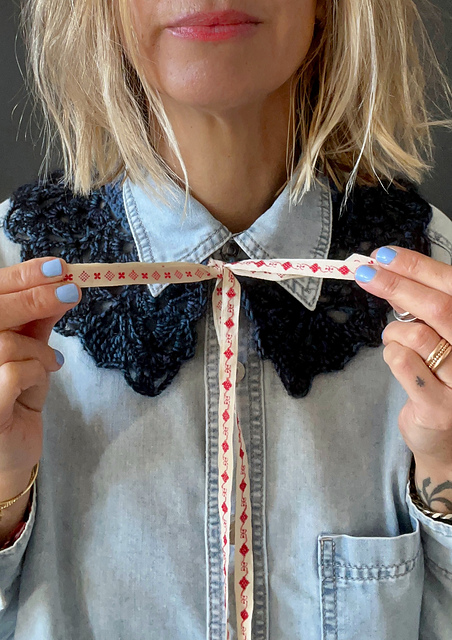 SCOTT - Lace Crochet Collar