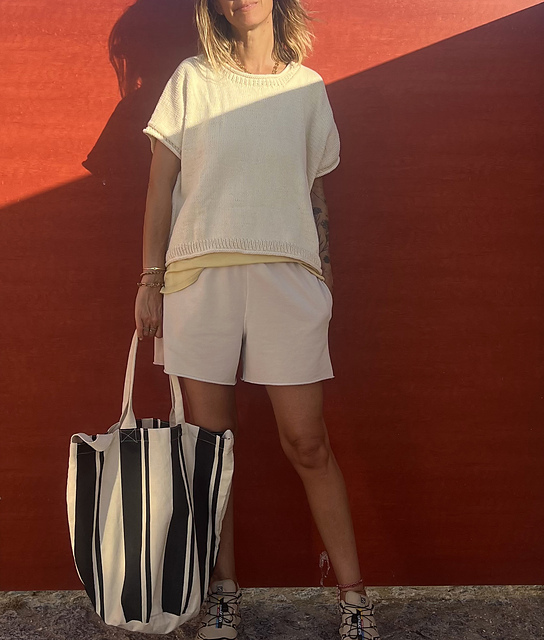 SEVILLA - Knitted Boxy Blouse