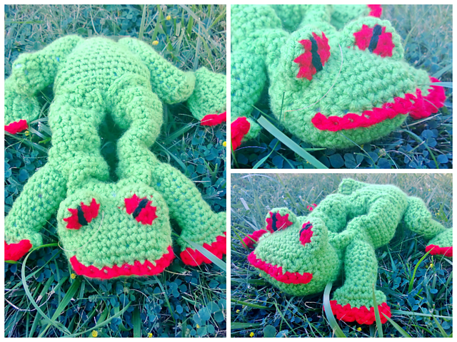 Ravelry: Frog Spring Toy pattern by Liz M