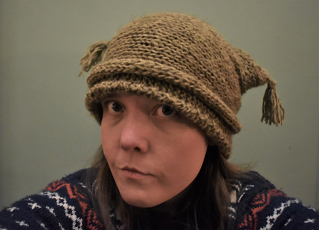 Owlish hat