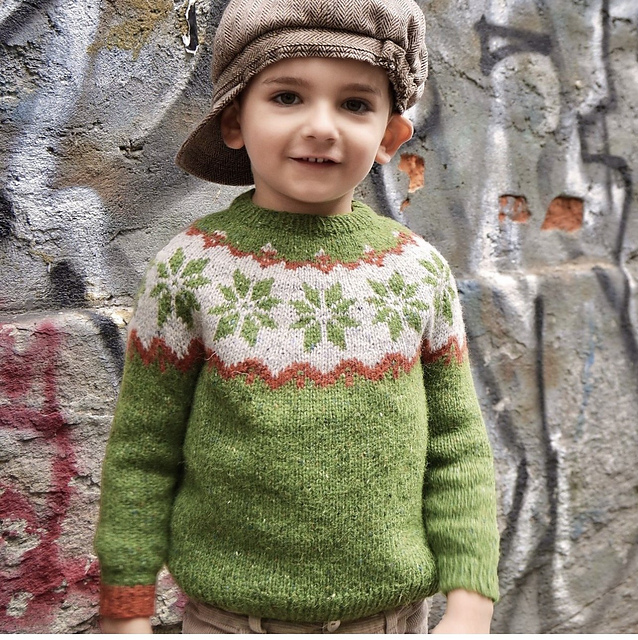 Yoko Kids ニット Ravelry: Children's Star pattern by Lajaco Knit