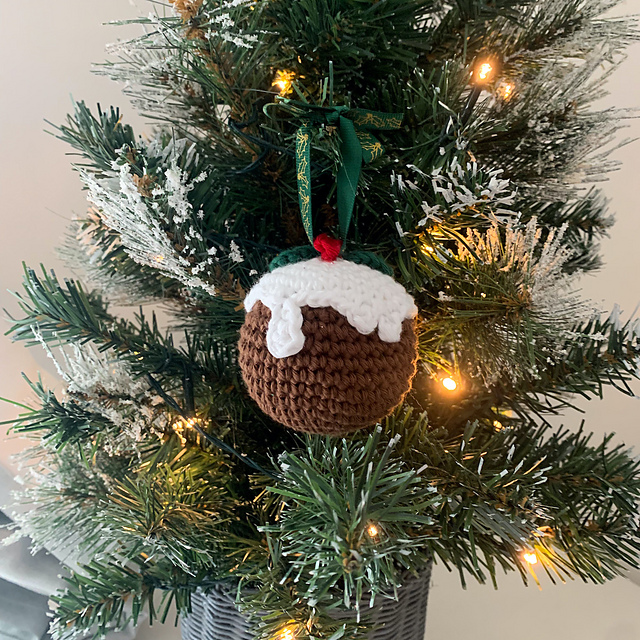 Christmas Pudding Ornament