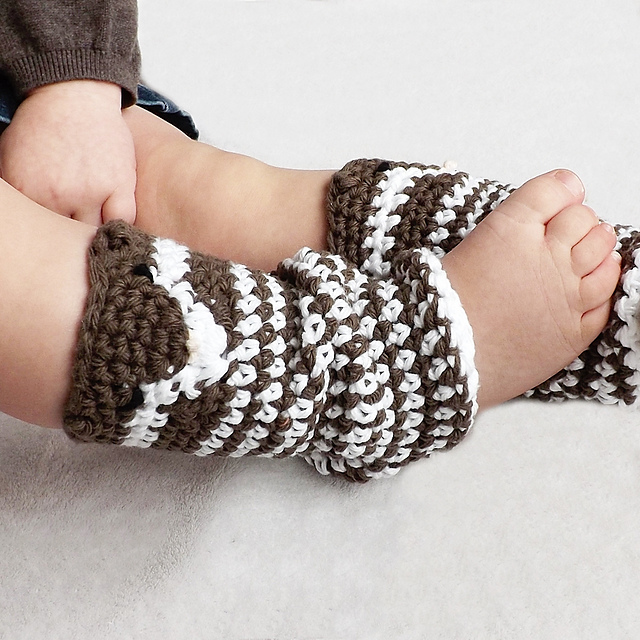 Aspen Animal Leg Warmers/Boot Cuffs -LEFT HAND