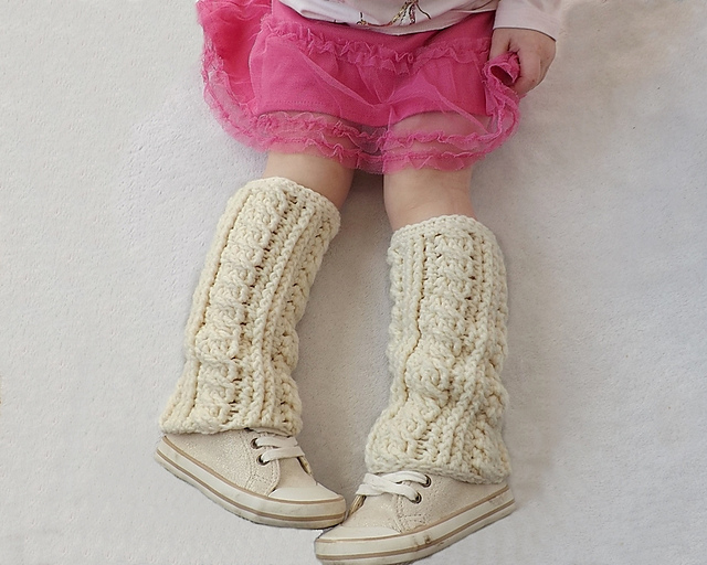 Lennon Cable Leg Warmers/Boot Cuffs