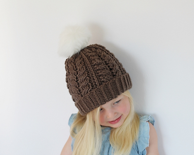 Finley Cable Crochet Hat