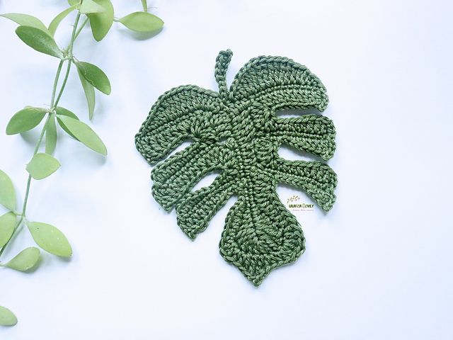 Monstera coaster