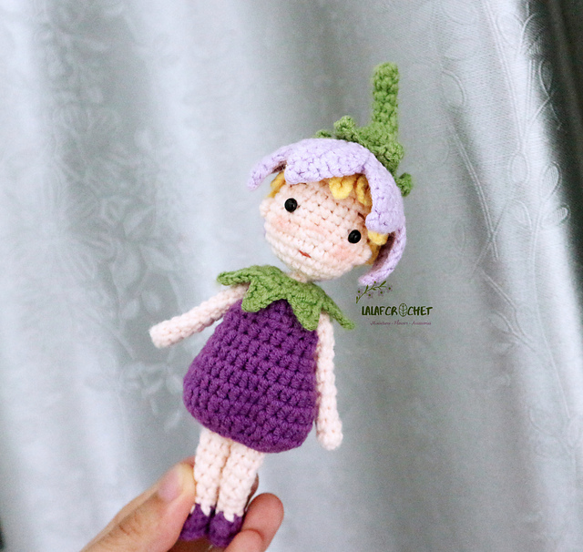Emma the eggplant girl