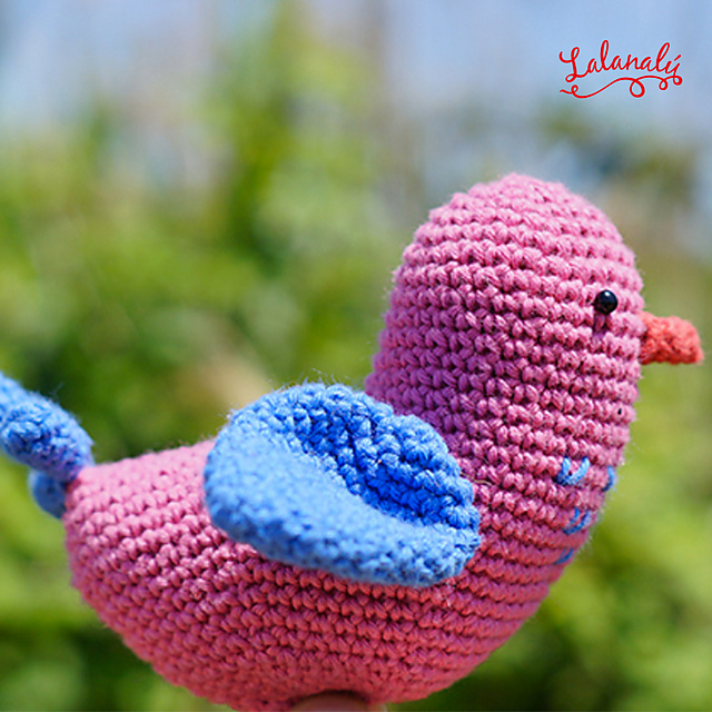 Amigurumi Pájaro
