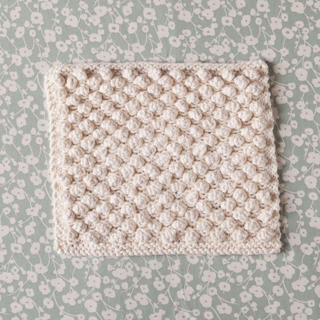 Snowbobbles Dishcloth