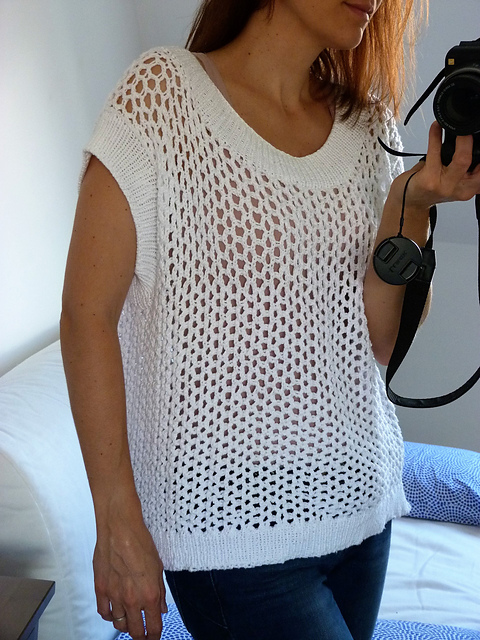 Modèle top résille femme #581-T13-544