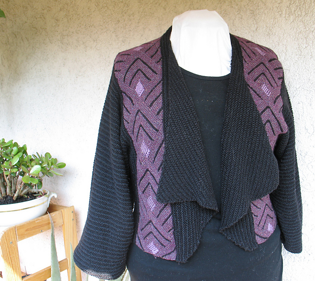 Afrikansk Domino / African Domino - cardigan