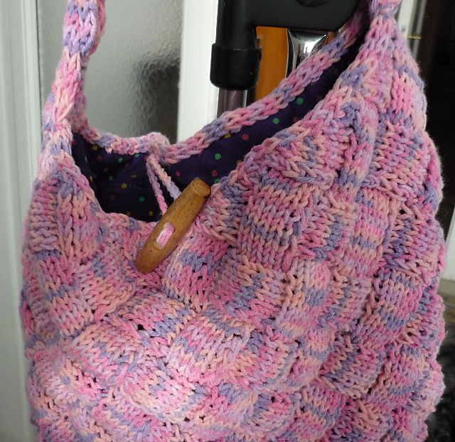 Entrelac bag