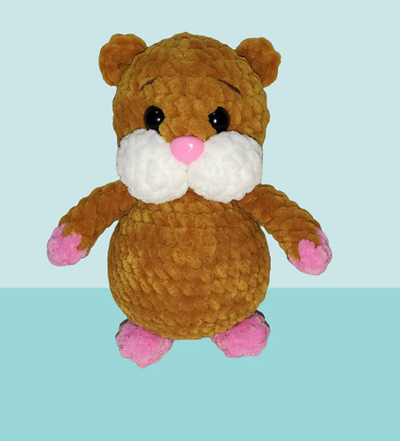 Amigurumi hamster