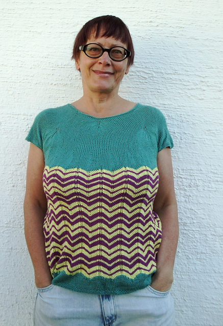 Summer Top ZigZag