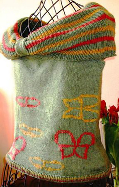 Summer Sweater Butterfly