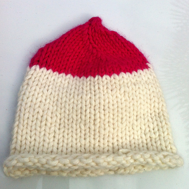 Cappello bicolor in Feltro