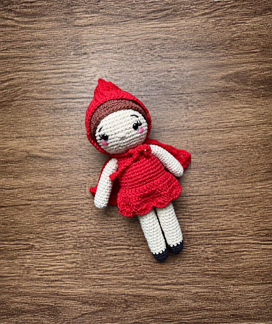 Amigurumi de Caperucita