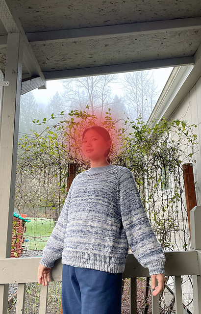 cotton raglan sweater