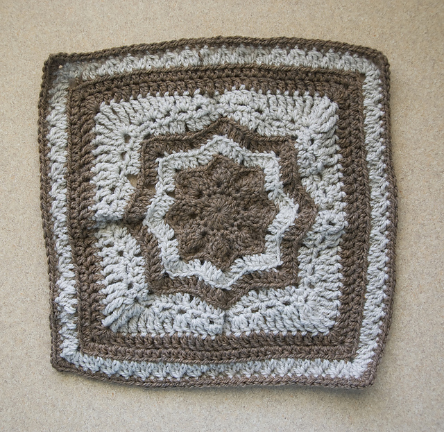 Nordic Star Afghan Square