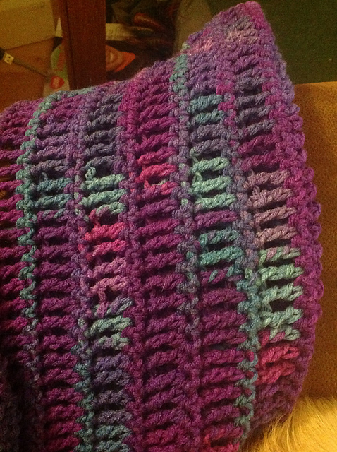 Crochet Infinity Scarf